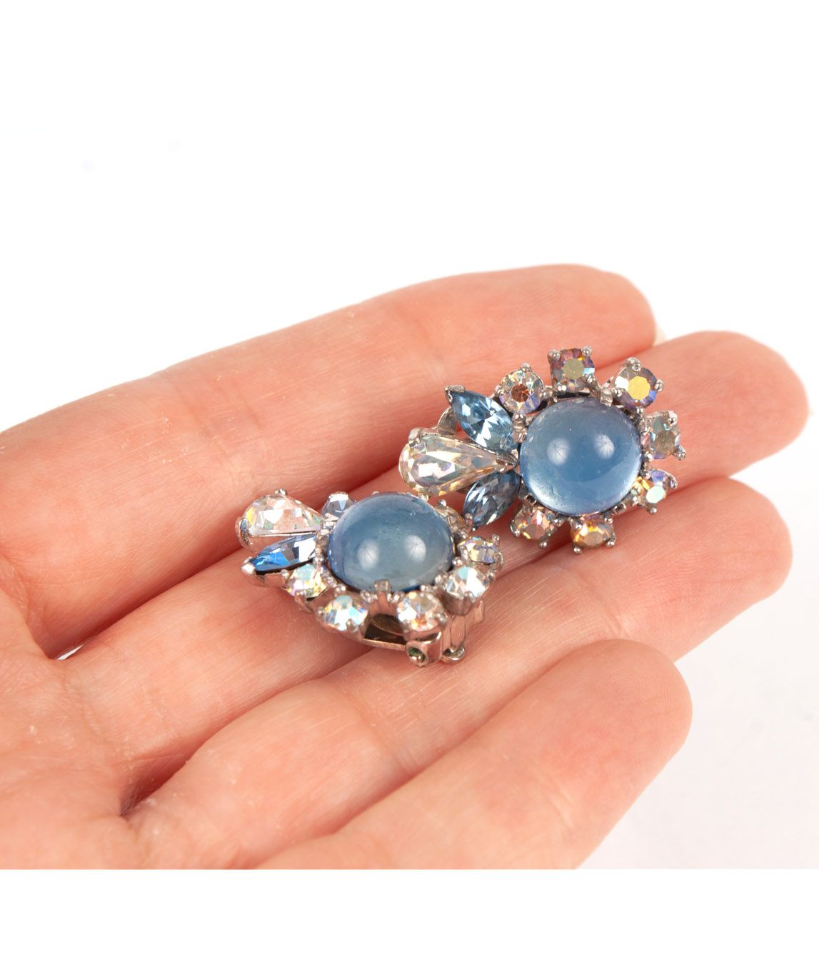 Vintage Jomaz Clip Earrings Gadelles Vintage