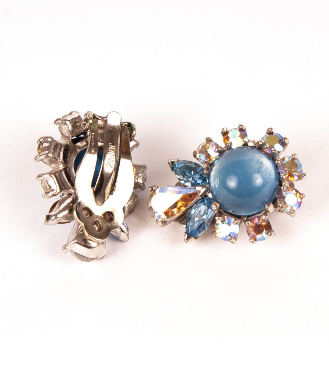 Vintage Jomaz Clip Earrings Gadelles Vintage