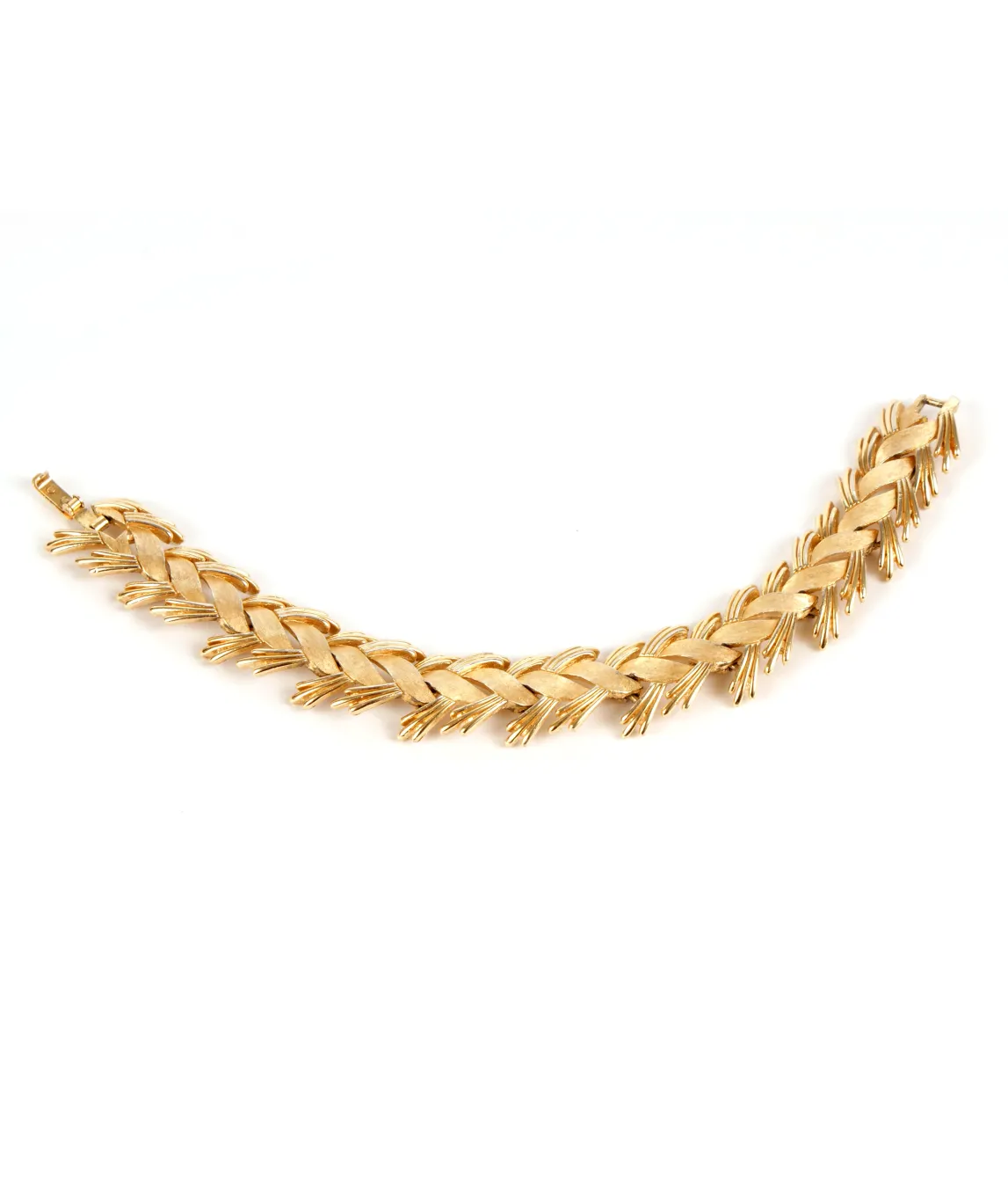 Vintage Trifari bracelet gold