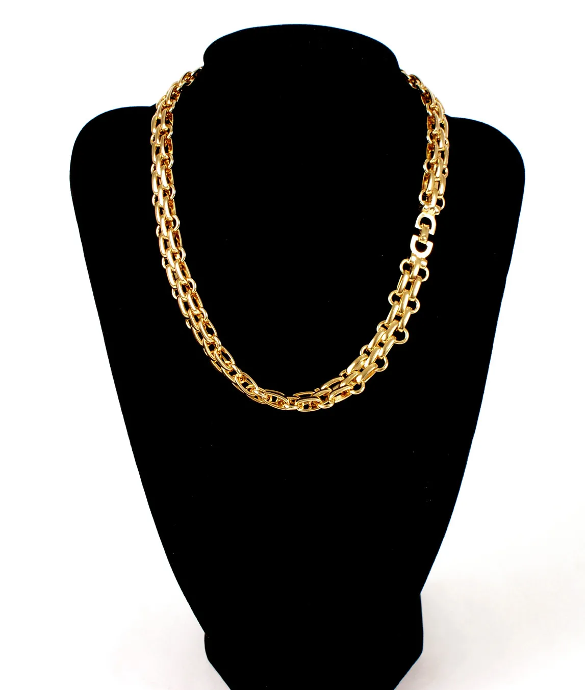 Vintage Dior heavy link chain 1980s