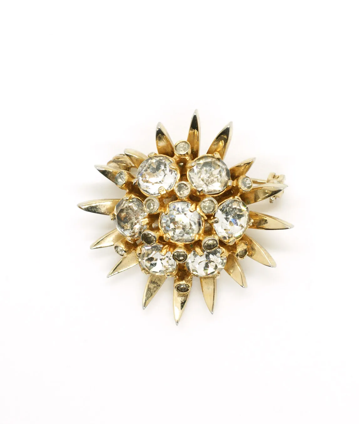 Eisenberg Original gold plated brooch