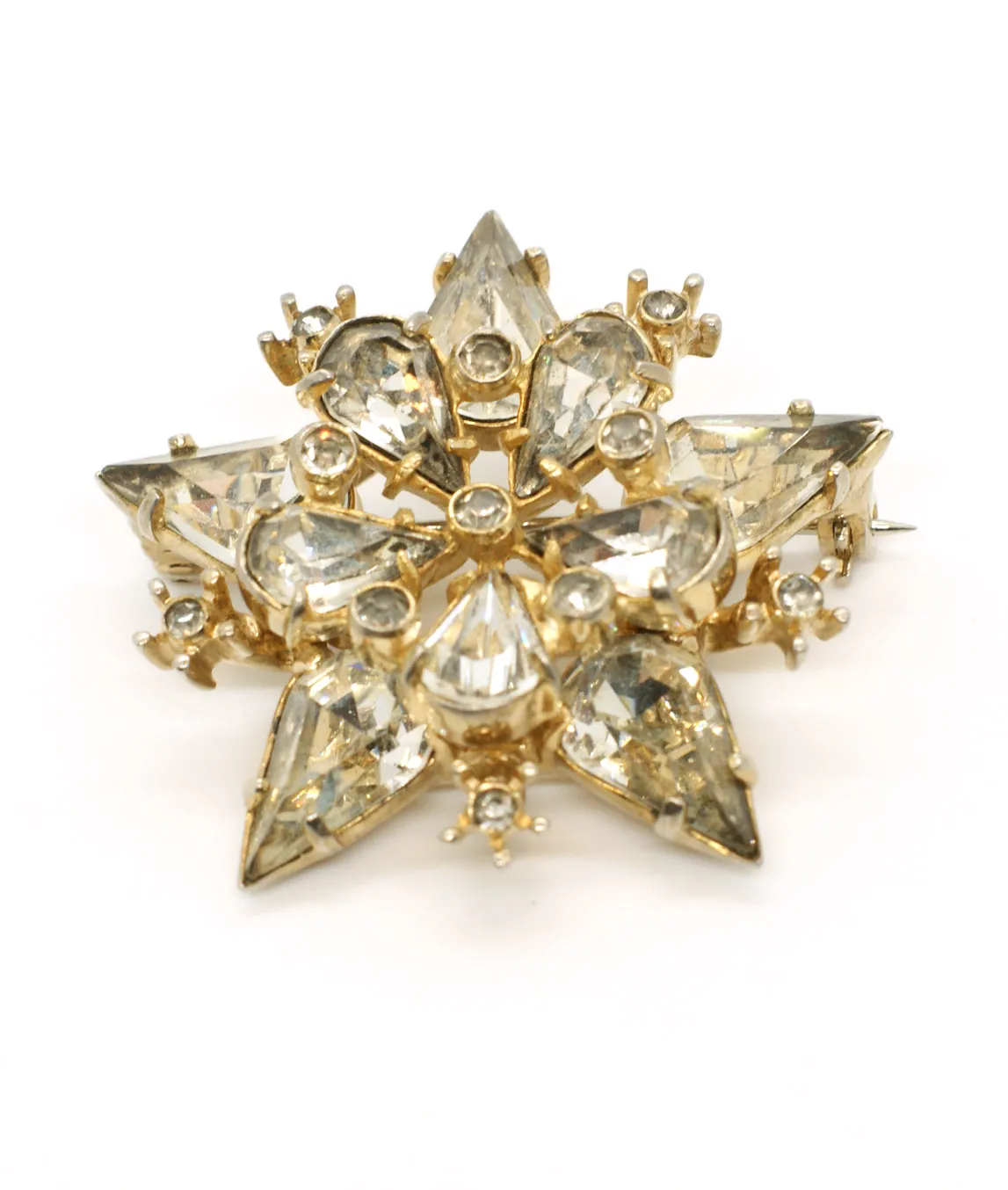 1940s star brooch by Eisenberg