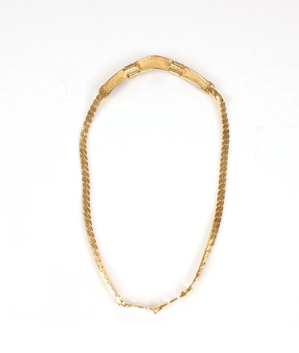 Christian Dior choker necklace reverse