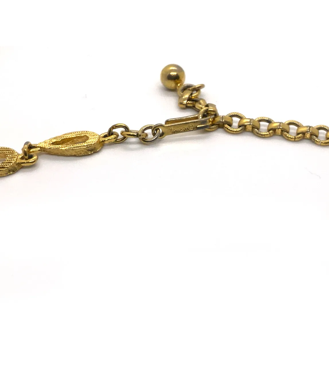 Trifari necklace hook