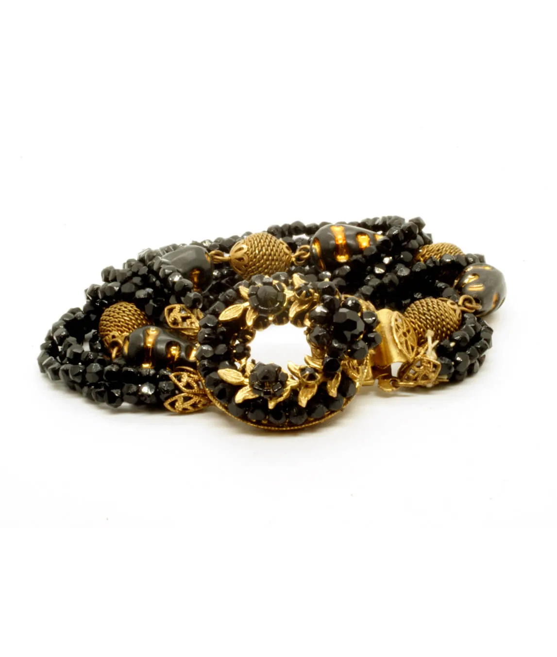 Robert Original black and gold bracelet