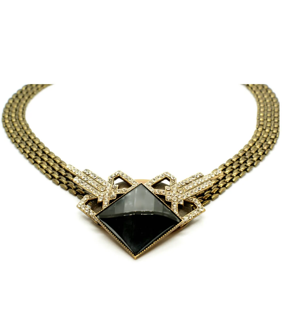 Ermani Bulatti art deco style necklace