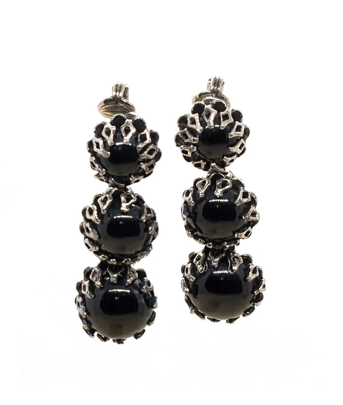 Vintage clip earrings by Dior