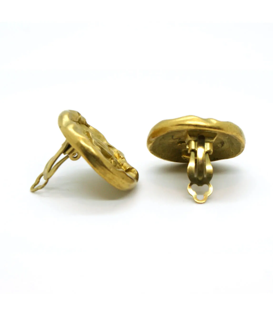 Vintage Chanel clip-on earrings