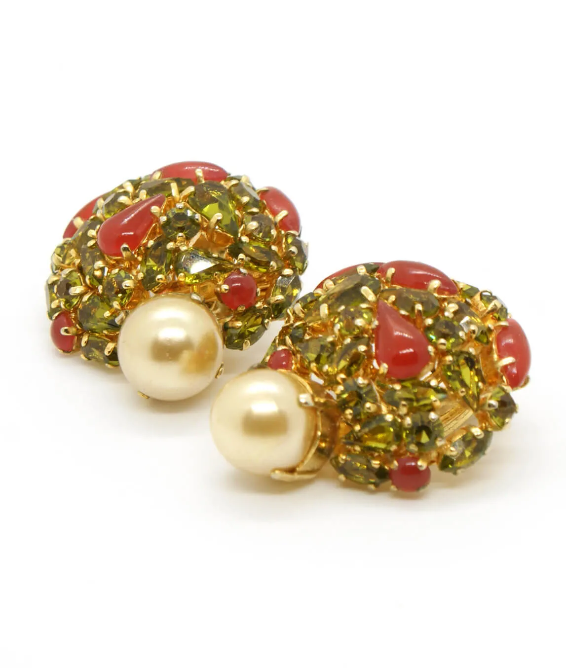 Vintage dior earrings hotsell