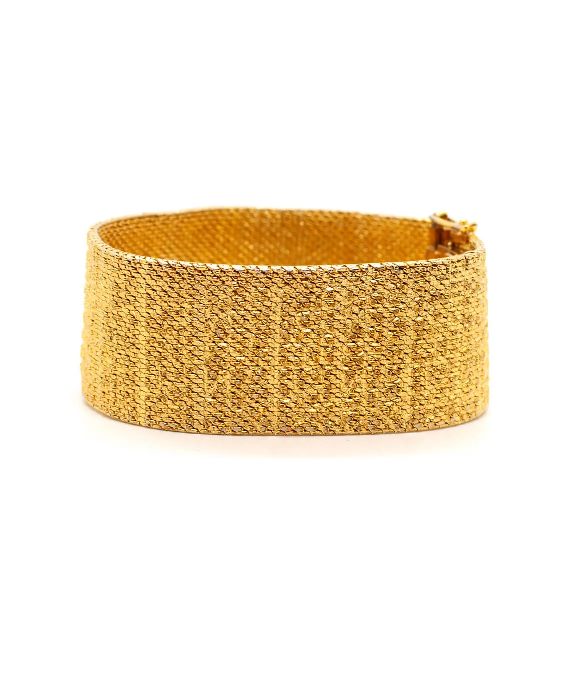 Woven metal bracelet 1964 Grosse