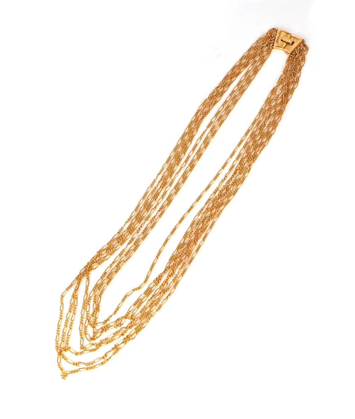 Crown Trifari chain necklace