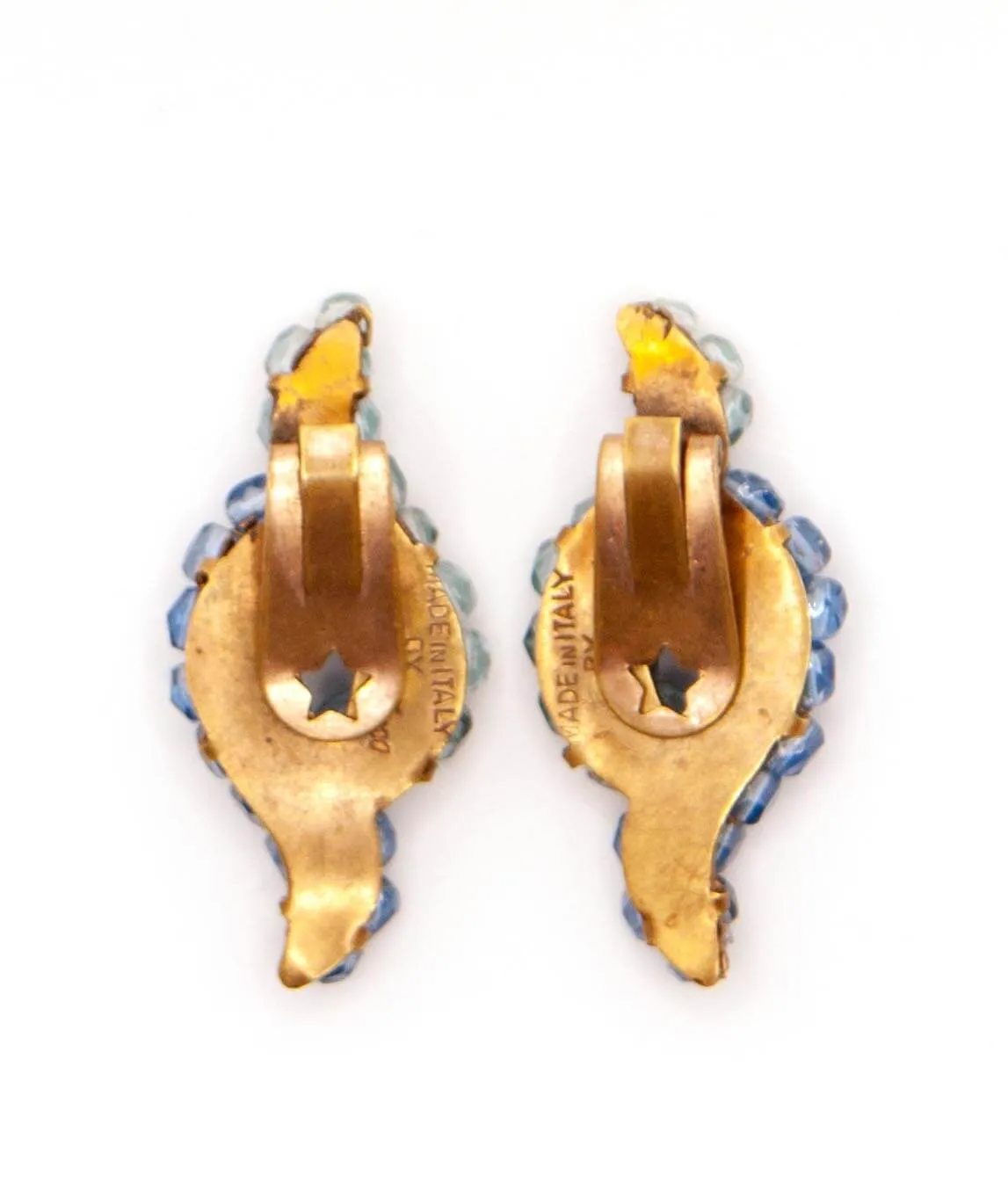 Coppola e Toppo clip-on earrings Made in Italy