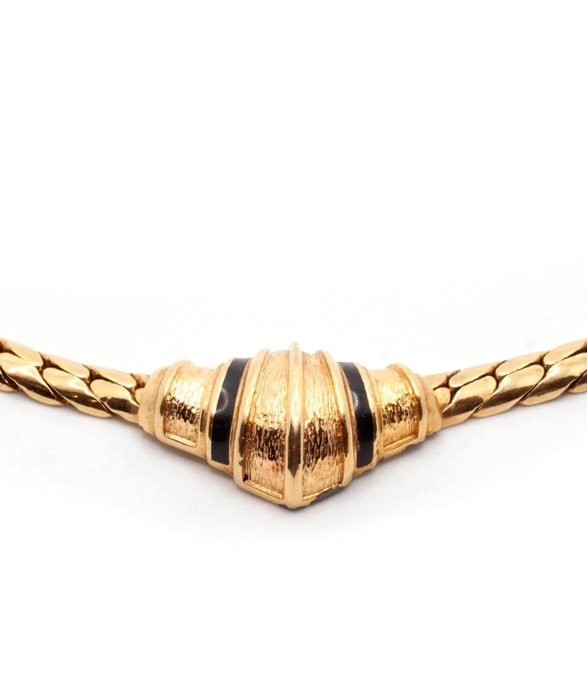 Vintage Dior Necklace enamel