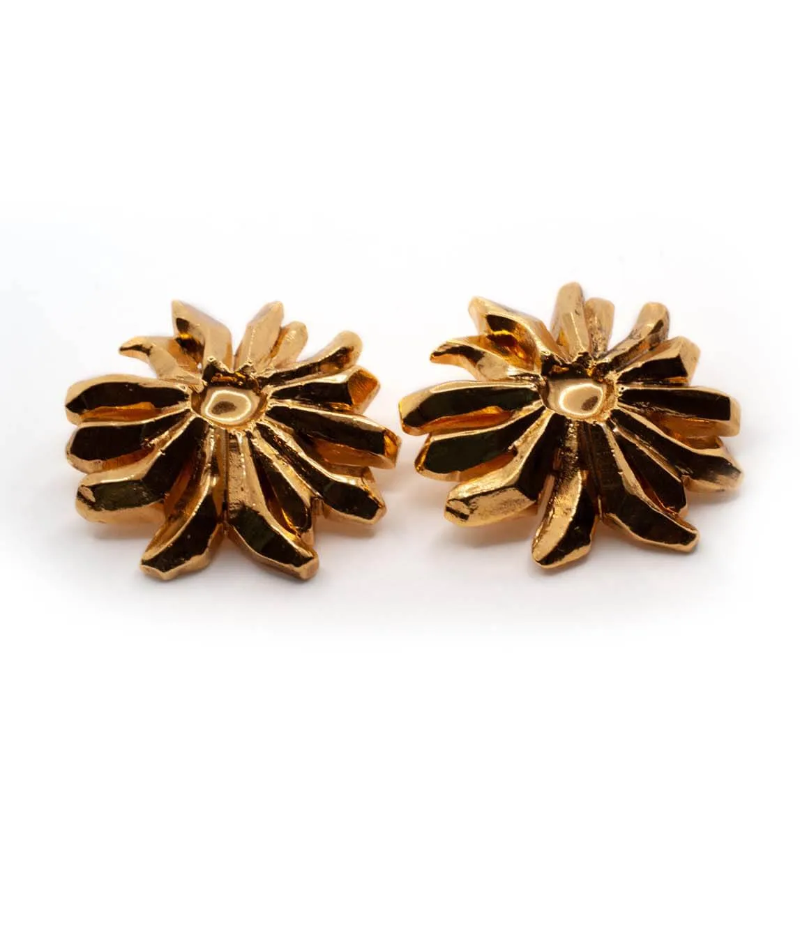 Vintage 1990s Christian Lacroix Flower earrings