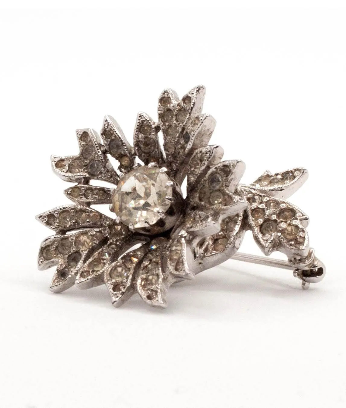 Christian Dior vintage flower brooch