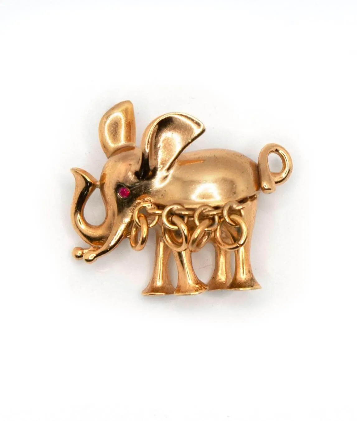 Vintage Christian Dior elephant brooch