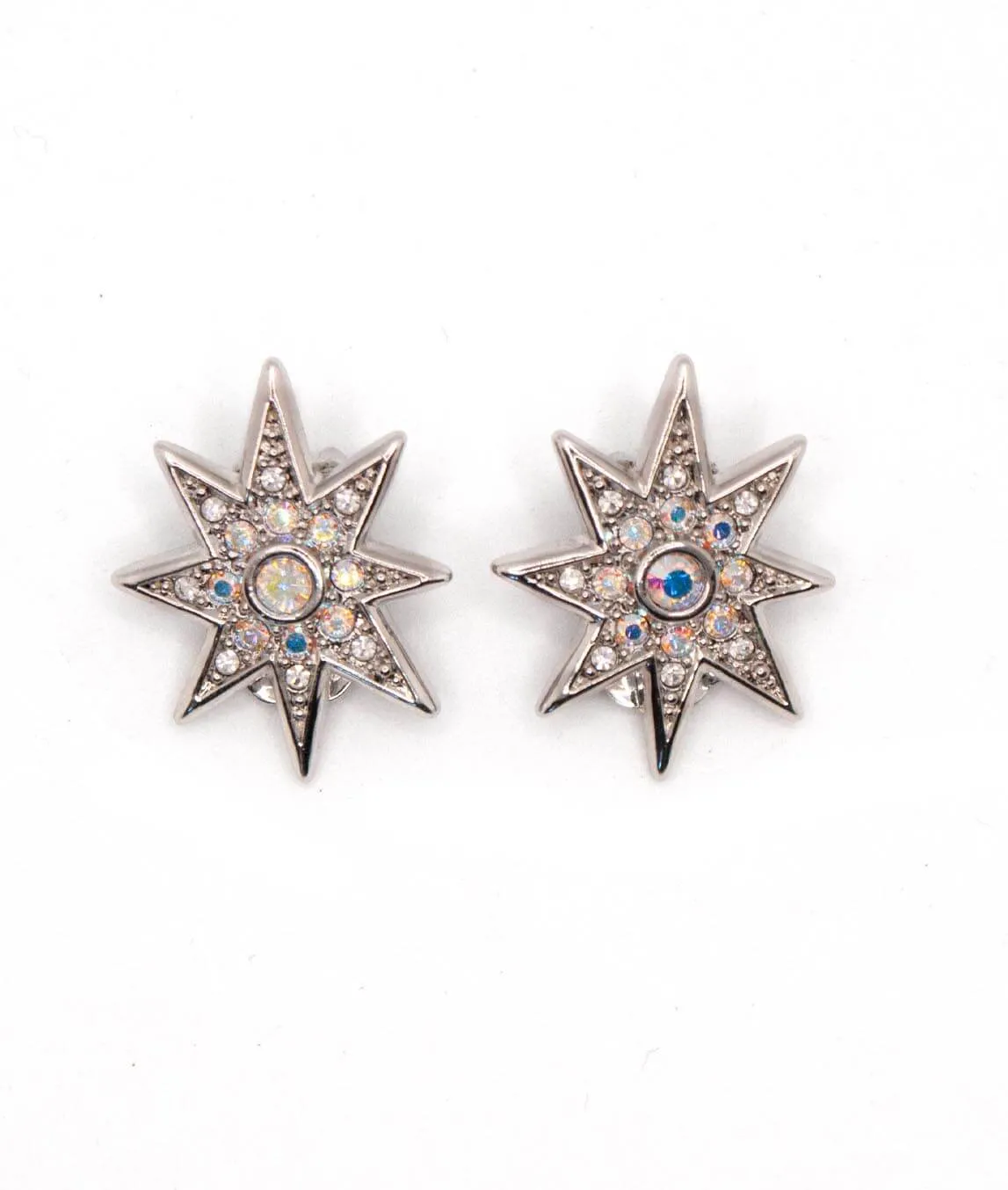 Christian Dior starburst earrings