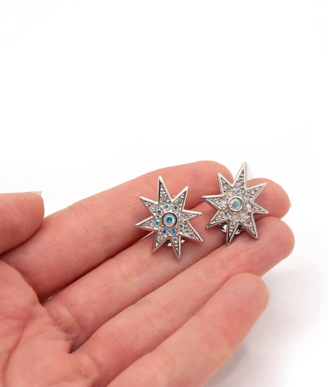 Christian Dior Small Star Earrings 