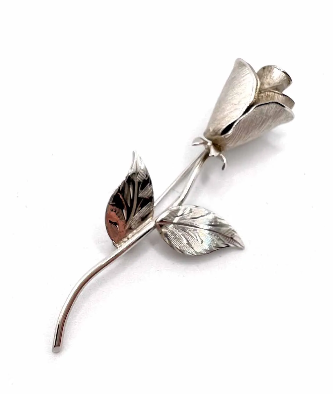 ECCO Art Deco silver brooch