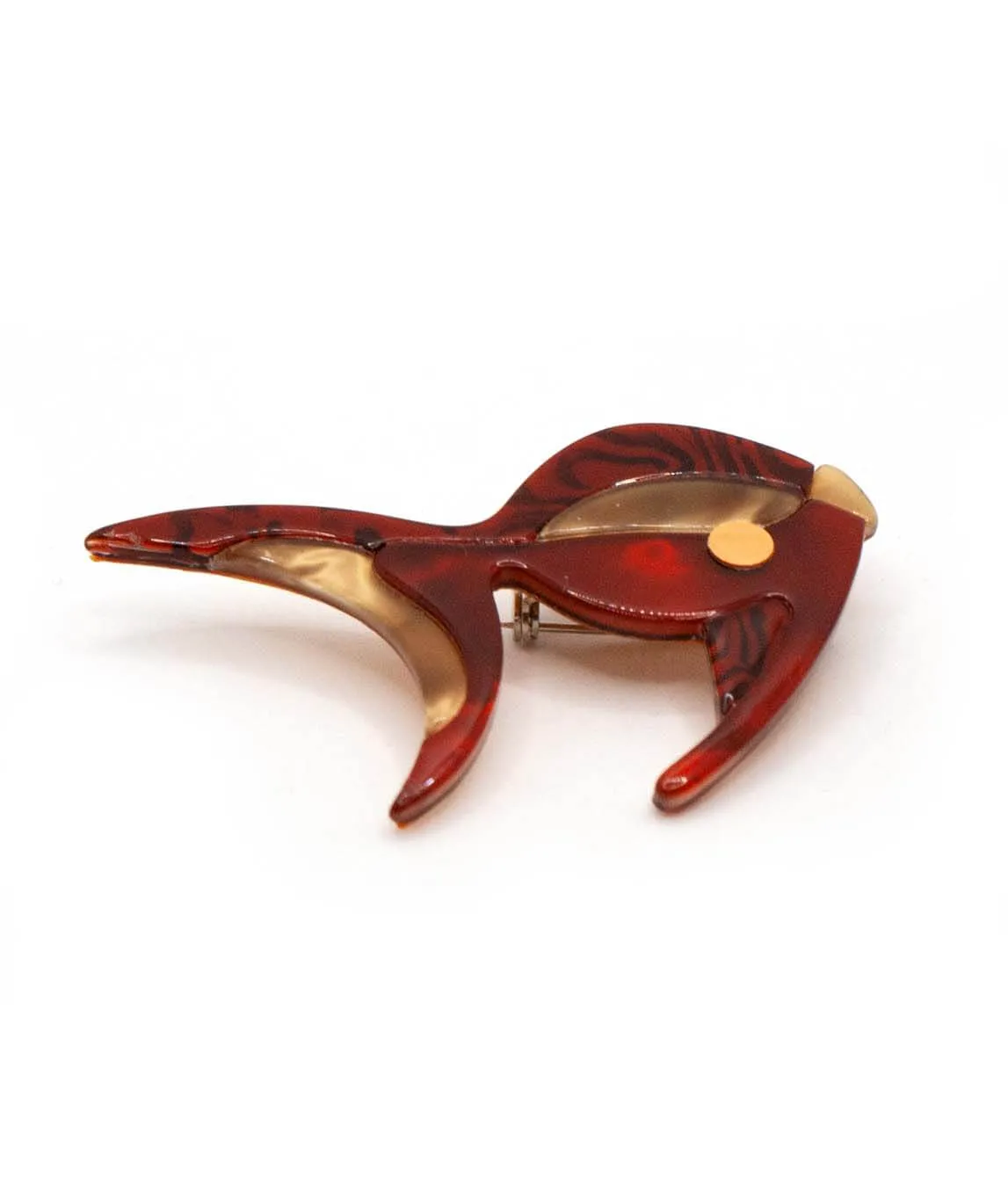 Léa Stein fish brooch pin