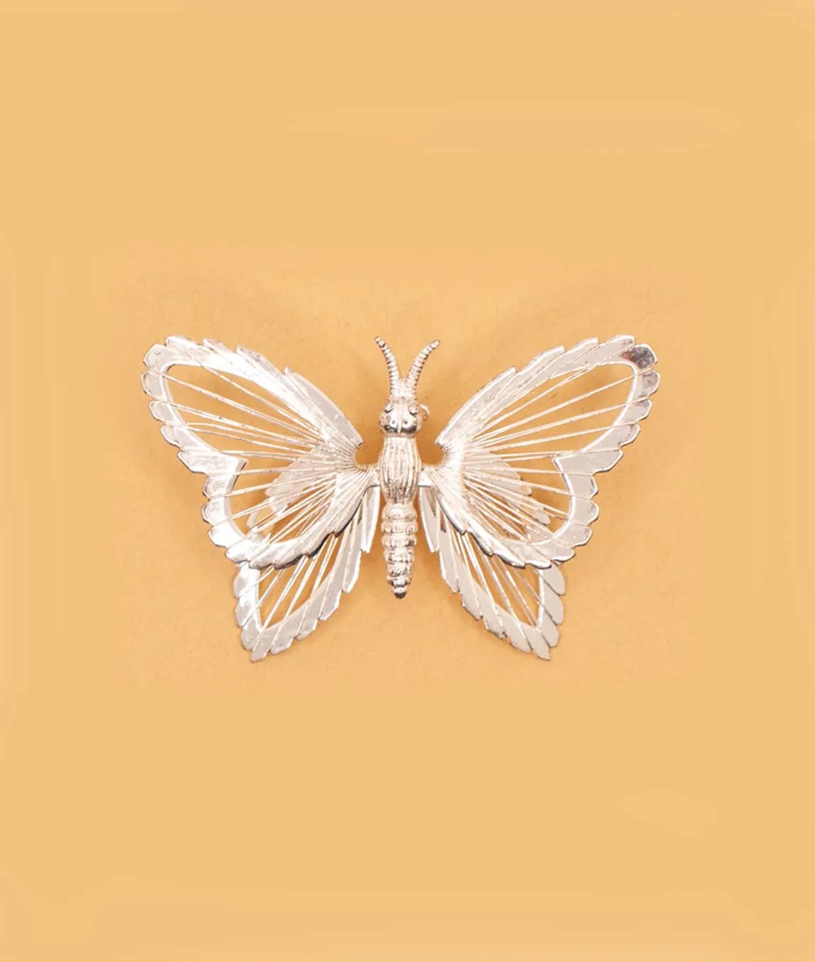 chanel butterfly brooch