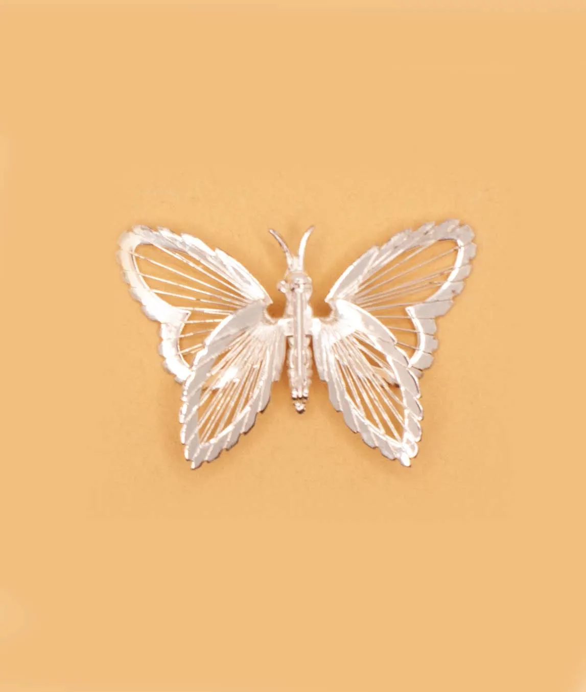 chanel butterfly brooch