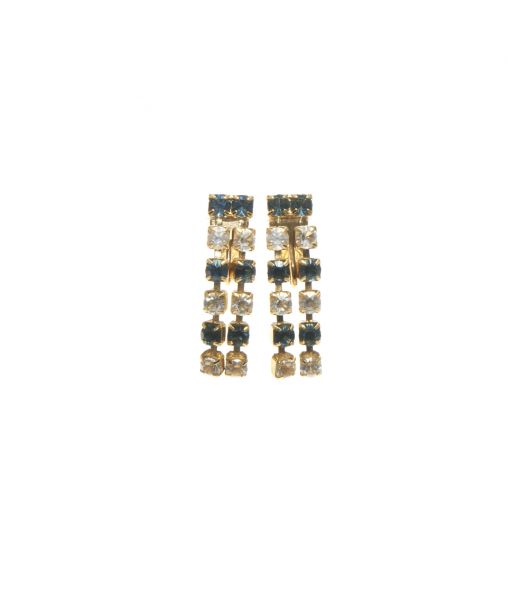 Trifari dangly clip-on earrings