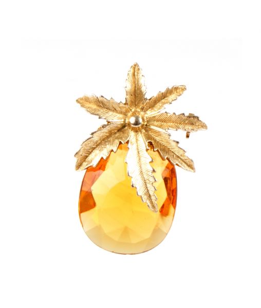 Sarah Coventry Pineapple Brooch Pendant