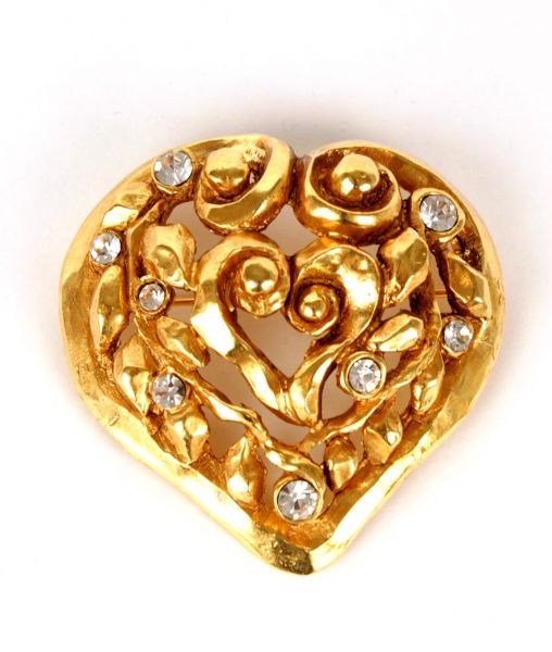 Limited Edition Lacroix Heart Brooch 1991