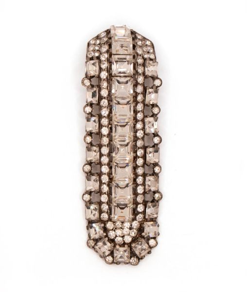 Large American-made Elongated Vintage Dress Clip